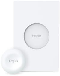 Tp-Link INTRERUPATOR inteligent TP-LINK, necesita hub Tapo H100 pentru functionare, 1 comutator, programare prin smartphone aplicatia Tapo, 1 x baterie CR2032, WiFi, alb Tapo S200D (timbru verde 0.18 lei) (Ta