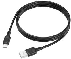BOROFONE CABLU alimentare si date Borofone BX113, Fast Charging Data Cable pt. smartphone, USB la USB Type-C 3A , 2m, negru 6941991115509 (timbru verde 0.08 lei) (6941991115509)