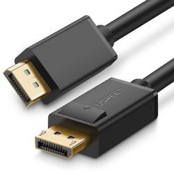 UGREEN CABLU video Ugreen, DP102 DP (T) la DP (T), rezolutie maxima 4K UHD (3840 x 2160) la 30 Hz, conectori auriti, 1.5m, negru 10245 (timbru verde 0.8 lei) - 6957303812455 (10245)