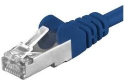 PremiumCord Patchcord SFTP RJ45-RJ45 Cat. 6A, 7m, albastru, SFTP-6A-7-BL (timbru verde 0.08 lei) (SFTP-6A-7-BL)
