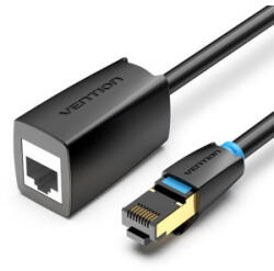 Vention Cablu prelungitor SFTP Vention, RJ-45 (M) la RJ-45 (T), 8m, 40 Gbps, ecranat, 26AWG, cupru, negru, IKHBK (timbru verde 0.18 lei) - 6922794744981 (IKHBK)