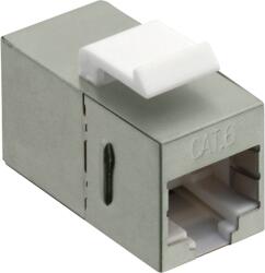 LogiLink CUPLA RJ-45 LOGILINK pt. cablu FTP, SFTP, Cat6, 2 x RJ-45 (T), ecranat, metal, keystone, latime 14.6mm, NK4011 (NK4011)