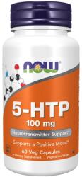 NOW NOW 5-HTP 100mg, 60 Veg Capsules