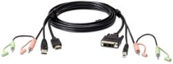 ATEN CABLU video Aten I/O ACC CABLE HDMI/DVI-D KVM/1.8M 2L-7D02DH 2L-7D02DH (timbru verde 0.08 lei) (2L-7D02DH)