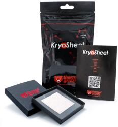 Thermal Grizzly PAD Termic | KryoSheet | groime 0.2 mm | plaja termica -250 °C +150 °C | dimensiune 38x38 mm | dimensiune recomandata pentru AMD Sockel AM3(+), AM4, Intel Sockel 1700, 2066, 2011 CPU TG-KS-38-38 (TG-K