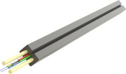 SAMM Rola fibra optica 4 fibre flat drop SM, 1000m, 100N, intarziere la flacara, protectie apa, LSZH, int/ext - SAMM 004F-U-(ZN-2P)H-1x4-A2 (004F-U-(ZN-2P)H-1x4-A2)