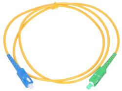 Extralink Patchcord Extralink EX. 12448, SC/APC - SC/UPC, 5m, Yellow (EX.12448) - laptopaid