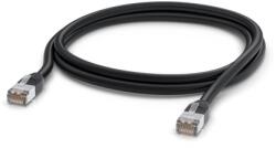 Ubiquiti Patch Cord Ubiquiti UACC-CABLE-PATCH-OUTDOOR-2M-BK, STP, Cat5e, 2m, Black (UACC-CABLE-PATCH-OUTDOOR-2M-BK) - laptopaid