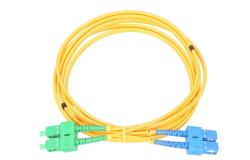 Extralink Patchcord Extralink EX. 3524, SC/UPC - SC/APC, 1m, Yellow (EX.3524) - laptopaid