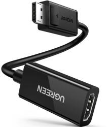 UGREEN ADAPTOR video Ugreen, MM137 display port DP (T) la HDMI 4K UHD (3840 x 2160) la 60 Hz, 0.25m, negru 70694 (timbru verde 0.8 lei) - 6957303876945 (70694)