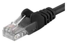 PremiumCord Patchcord UTP RJ45-RJ45 Cat. 6, 2m, negru (UTP-6-2-BK) - laptopaid