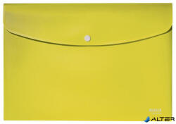 LEITZ Irattartó tasak, A4, PP, patentos, LEITZ 'Recycle', sárga (46780015)