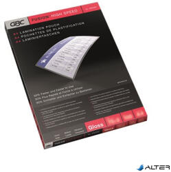 GBC Meleglamináló fólia, 75 mikron, A4, fényes, GBC "High Speed (3747347) - alter