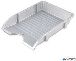 DONAU Irattálca, műanyag, törhetetlen, DONAU "Solid", ezüst (7455001PL-38) - alter