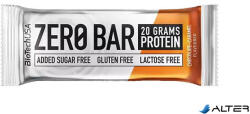 BioTechUSA Fehérjeszelet, gluténmentes, 50g, BIOTECH USA "Zero Bar", csokoládé-karamell (20008011030)