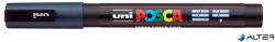 uni Dekormarker, 0, 9-1, 3 mm, UNI "Posca PC-3M", tengerkék (284893000)