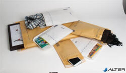 Victoria Paper Légpárnás tasak, 140x225 mm külméret, 120x215 mm belméret, VICTORIA PAPER, 'W2', barna (IBIL20B)