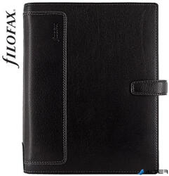 FILOFAX Kalendárium, gyűrűs, betétlapokkal, A5 méret, FILOFAX, 'Holborn', fekete (FX-025118)