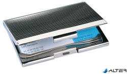 Sigel Névjegytartó tárca, fém, 20 db-os, SIGEL, ezüst (VZ130) - alter