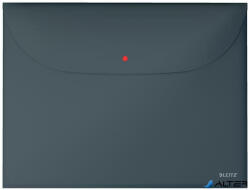 LEITZ Irattartó tasak, 2 zsebes, A4, PP, pantentos, LEITZ "Cosy", bársonyszürke (47090089) - alter