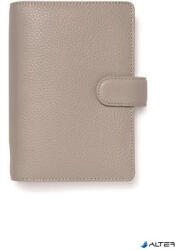 FILOFAX Kalendárium, gyűrűs, betétlapokkal, personal méret, FILOFAX 'Norfolk', barnásszürke (FX-022642)