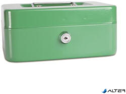 DONAU Pénzkazetta, 20x16x9 cm, DONAU, zöld (5232001PL-06) - alter
