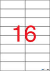 APLI Etikett, univerzális, 105x37 mm, APLI, 400 etikett/csomag (01214) - alter