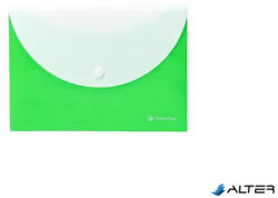 Panta Plast Irattartó tasak, A5, PP, patentos, két zsebes, PANTA PLAST, neon zöld (0410-0088-04) - alter