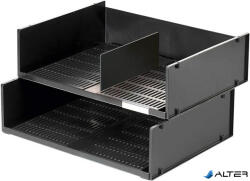 DURABLE Irattálca, műanyag, fekvő, A3, DURABLE 'Optimo', fekete (1700786058)