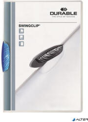 DURABLE Gyorsfűző, klipes, A4, DURABLE "Swingclip® 30", kék (226006)