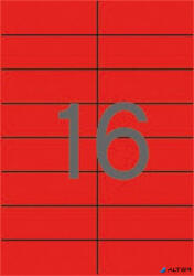 APLI Etikett, 105x37 mm, színes, APLI, piros, 320 etikett/csomag (01597) - alter