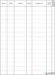 Victoria Paper Nyomtatvány, iktatókönyv, 100 lap, A4, VICTORIA PAPER "C. 5230-152 (C.5230-152) - alter