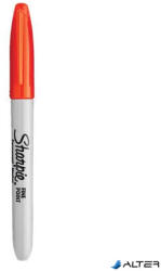 Sharpie Alkoholos marker, 1 mm, kúpos, SHARPIE "Fine Point", narancs (NSH2229135 / NSH0811030) - alter
