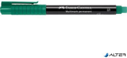 Faber-Castell Alkoholos marker, OHP, 0, 4 mm, FABER-CASTELL 'Multimark 1523', zöld (152363)