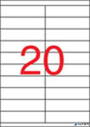 APLI Etikett, univerzális, 105x29 mm, APLI, 2000 etikett/csomag (01299) - alter