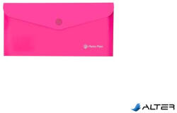 Panta Plast Irattartó tasak, 250x140 mm, PP, patentos, PANTA PLAST, neon pink (0410-0087-13) - alter