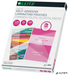 LEITZ Meleglamináló fólia, 125 mikron, A4, fényes, LEITZ "Standard (16925)