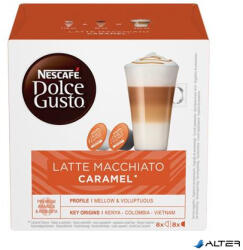 NESCAFÉ Kávékapszula, 8x2 db, NESCAFÉ DOLCE GUSTO 'Latte Macchiato', karamellás (12422432)