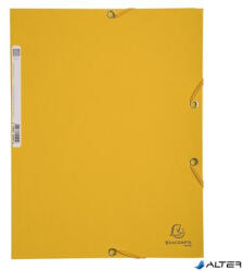 Exacompta Gumis mappa, prespán, A4, EXACOMPTA, sárga (55509E) - alter