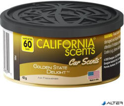 California Scents Autóillatosító konzerv, 42 g, CALIFORNIA SCENTS 'Golden State Delight (UCSA03)