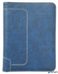 SATURNUS Kalendárium, gyűrűs, betétlapokkal, "L", fényes műbőr, SATURNUS, "227", kék (26SL227-004)