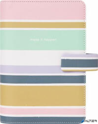 FILOFAX Kalendárium, gyűrűs, betétlapokkal, pocket méret, FILOFAX 'Good Vibes (FX-022685)