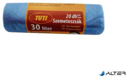 TUTI Szemeteszsák, 30 l, 20 db, 50x60 cm, 9 , TUTI, kék (PDP_019) - alter