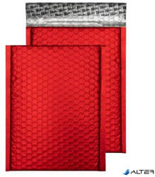 BLAKE Légpárnás tasak, C5+, 250x180 mm, BLAKE, metál matt piros (MTPBR250) - alter