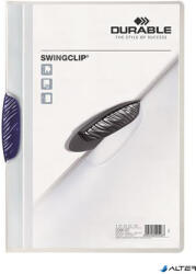 DURABLE Gyorsfűző, klipes, A4, DURABLE "Swingclip® 30", sötétkék (226007) - alter