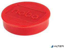 Nobo Mágneskorong, erős, 38 mm, 10 db, NOBO, piros (1915314) - alter