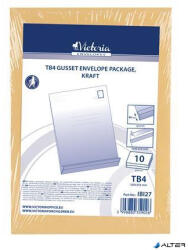 Victoria Paper Redős-talpas tasak csomag, TB4, szilikonos, 40 mm talp, VICTORIA PAPER, barna kraft - alter