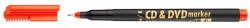 ICO Alkoholos marker, CD/DVD, 0, 5 mm, ICO, piros (9580068000) - alter