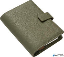 FILOFAX Kalendárium, gyűrűs, betétlapokkal, personal méret, FILOFAX 'Camden', oliva (FX-022407)