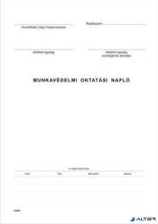 Victoria Paper Nyomtatvány, munkavédelmi oktatási napló, 40 oldal, A4, VICTORIA PAPER, 10 tömb/csomag (KO656) - alter